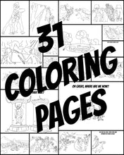 Load image into Gallery viewer, 31 Coloring Pages (Instant Download)
